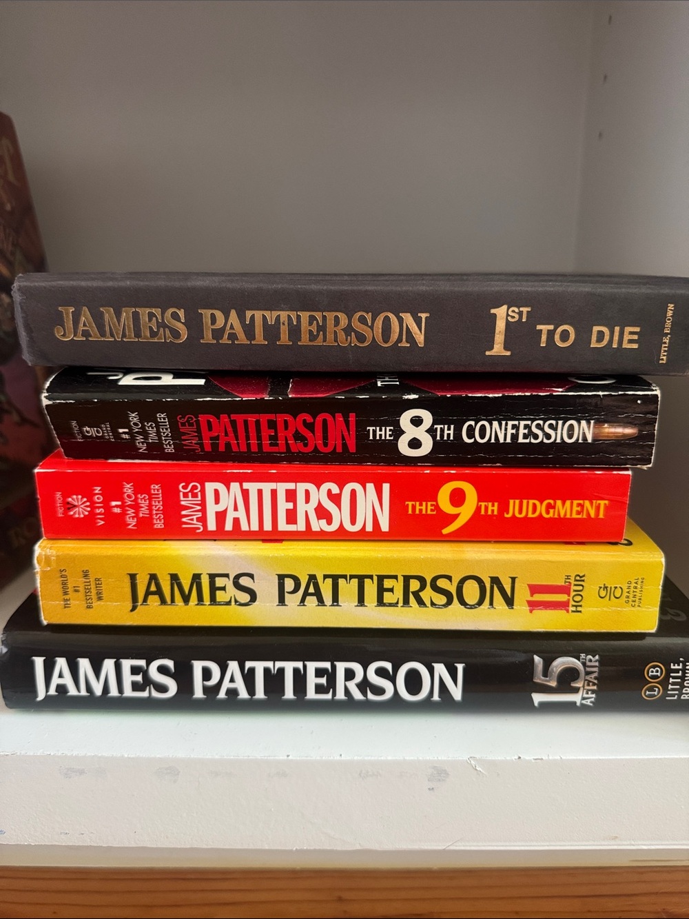 James Patterson Hardcover/Paperback Book Bundle - women’s murder club
